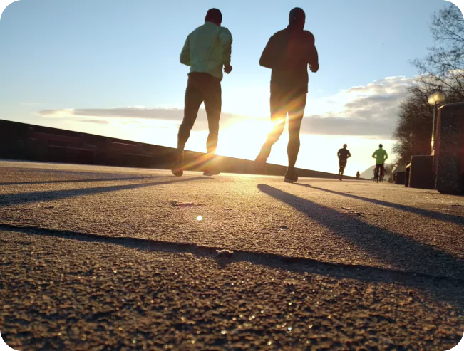 People Jogging